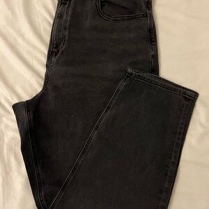 American Eagle Outfitters Women's Black Mom Jeans